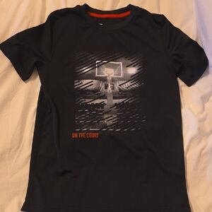 All in Motion Black Basketball Court T-Shirt